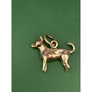 Chihuahua Dog Sterling Silver Jewelry Charm #pet #chihuahua